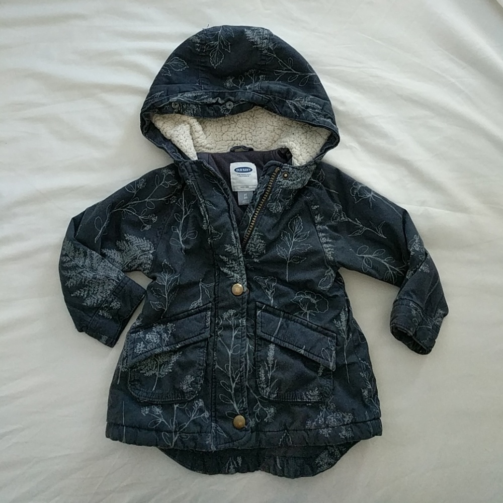 Toddler Girl's Hooded Jacket